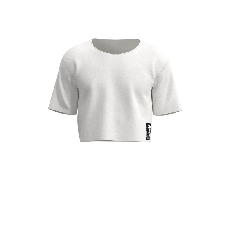 Peach T-shirt Crop