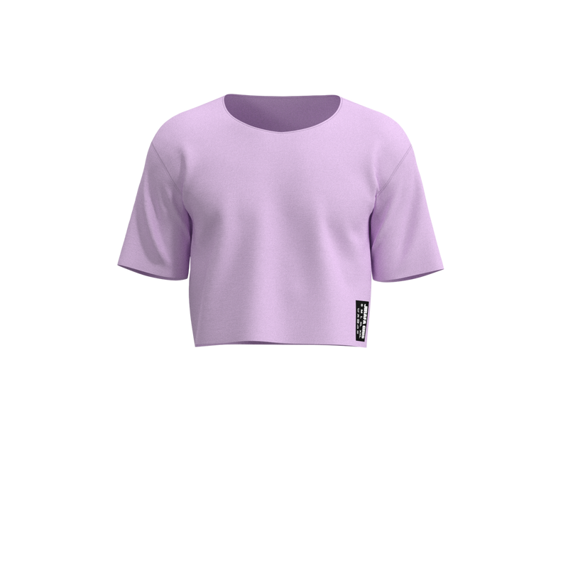 Peach T-shirt Crop