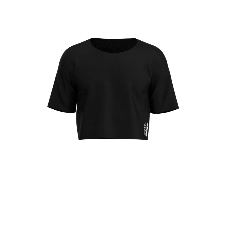 Peach T-shirt Crop